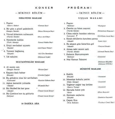 Bahar Konseri (Hıdrellez - Kültür Bahar Bayramı)